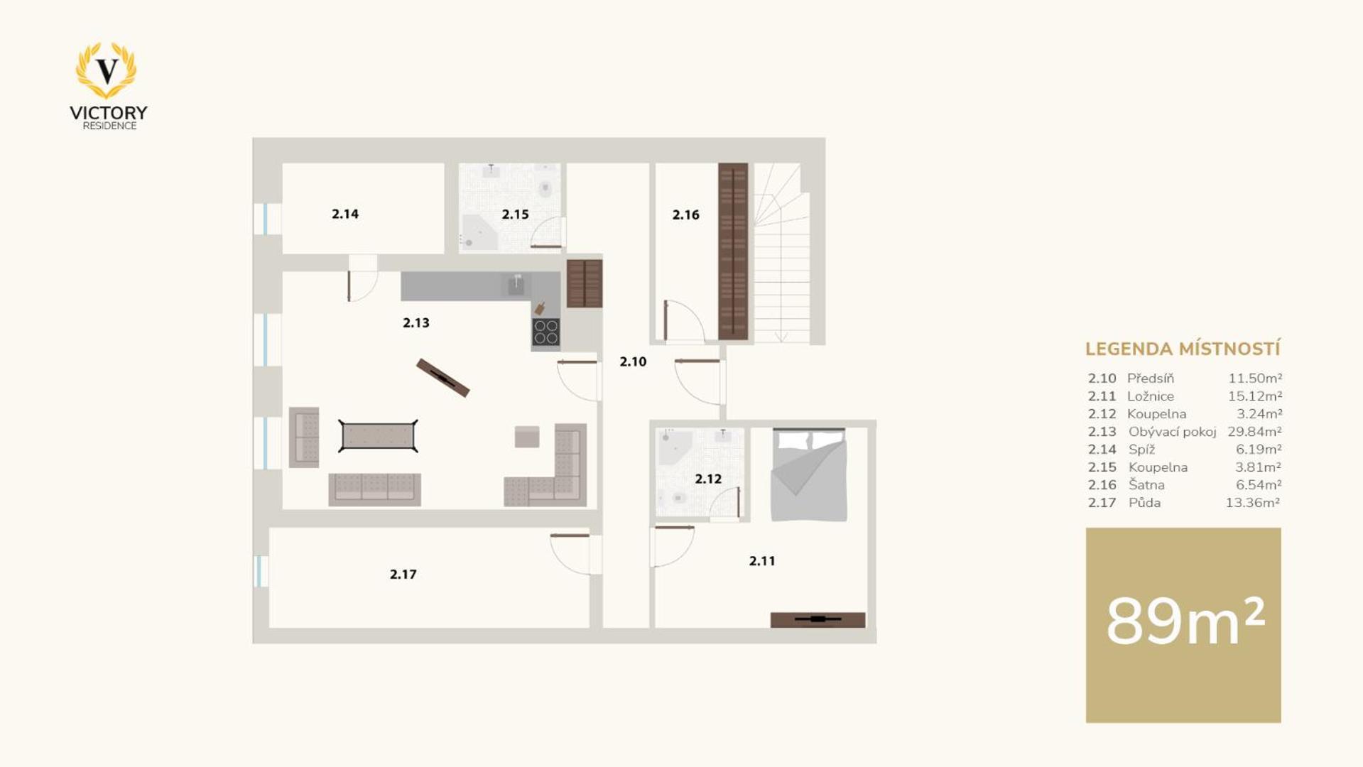 Apartmany Victory Residence Prosecne Luaran gambar